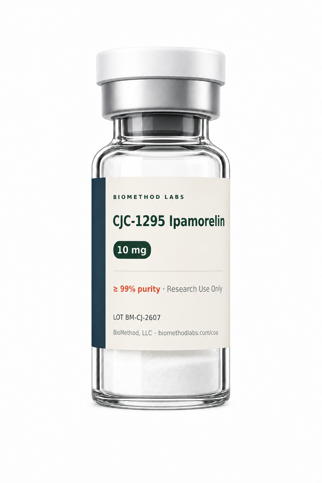 CJC-1295 / Ipamorelin 10 mg research vial