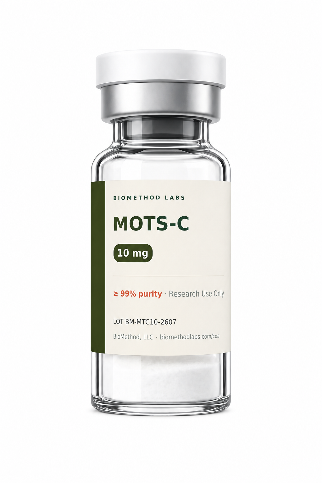 MOTS-C 10 mg research vial